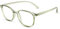 Firmoo Lesebrille mit Sehstärke 2.0 für Damen Herren, Blaulicht Computer Lesebrille für Bildschirme, Blendfreie Lesehilfe TR90 Grün