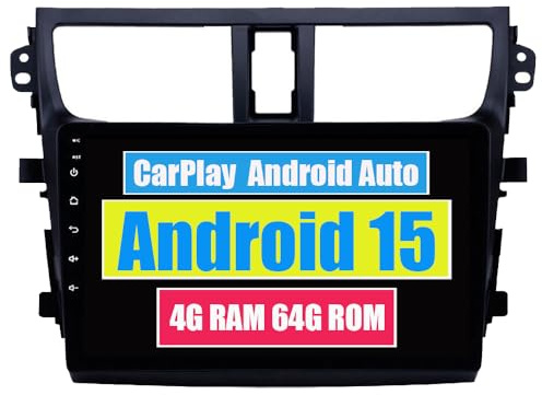 RoverOne Car Stereo CarPlay Head Unit for Suzuki Celerio 2015 2016 2017 2018 Android Auto Touch Screen Sat Navi Bluetooth WiFi Radio Player