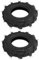 Eujgoov Tubeless Tire Set of 2 4.00-8 672 Lb Load Capacity Garden Tractor Trencher, Snow Blower