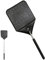 Uhngw Matamoscas | matamoscas resistente con mango de metal | Raqueta de mano con mango de metal, herramienta de captura de vuelos para pesca, aula, camping