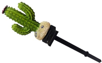 EPIGEIST Lampada Solare da Giardino Forma di Cactus Luce da Esterno Decorativa Energia Solare Palo per Paesaggio e Prato Facile Installazione Resistente Intemperie