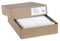 HERMA 8221 Computeretiketten endlos, 88,9 x 23,0 mm, 2-bahnig, 12000 Stück, selbstklebend, Endlosetiketten Aufkleber mit Führungslochrand, matt, blanko Papier Computer Etiketten, weiß