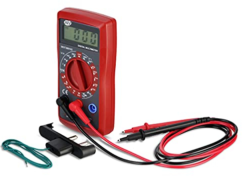 REV Multimeter, Temperatur Signal- Dioden- Polaritätsprüfung, rot