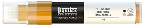 Liquitex Professional Paint Marker with 8-15 mm Wide Nib - Yellow Oxide