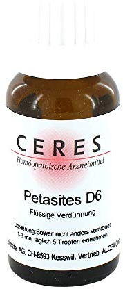 CERES Petasites D 6 Dilution 20 ml
