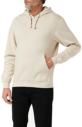 CliQue Herren Basic Kapuzenpullover, Beige (helles Khaki), M