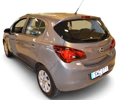 Solarplexius Auto-Sonnenschutz Scheiben-Tönung passgenau für 5-Türer Opel Corsa E Bj. 14-20 Keine Folie Komplettsatz
