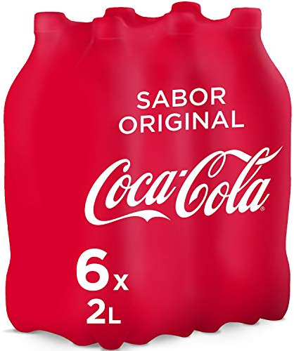 Coca-Cola - Regular, erfrischend mit Klebstoffgas, 2 l (6er-Pack), Kunststoffflasche