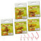 Kamatsu Drop Shot Wide Gap Red Fishing Hooks Strong Sharp Worm Perch Pike (VA09 1x10pcs Size 8 Drop Shot Red Hooks Big Fish)