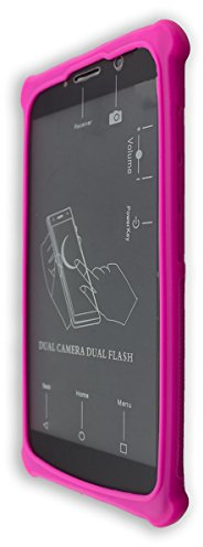 caseroxx Schutzhülle für Timmy M12 in pink – Flexibles TPU-Case aus stoßfestem Gummi, passgenaue Handy-Tasche mit Kantenschutz & rutschfestem Grip