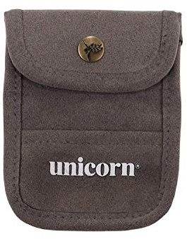 Unicorn Darts Accessory Pouch, Grey, One Size