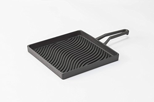 Iwachu Nambu Eisenware/Gusseisen-Grillpfanne, quadratisch, klein