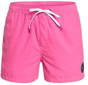 Quiksilver Everyday Volley 15, Bermuda da Nuoto Uomo, Carmine Rose, M