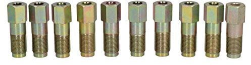 AB Tools Große 12x1mm Männlichen Bremsleitung Beschläge für 6mm Stahl Bremsleitung 10PK