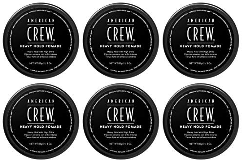 6 er Pack American Crew Heavy Hold Pomade 85 ml