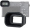 JJC KIWIFOTOS Ergonomische Lange Kamera Augenmuschel für Sony Alpha a6600 a6500 a6400 Augenstück Sucher ersetzt EP17 weiches Silikon