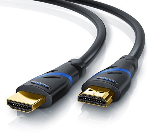 7,5m - Cavo HDMI 4k HDR 60Hz 2.0a b 3D Arc CEC HDCP - Contatti Dorati - Triplice Protezione - Antipiega - Compatibile per PS5 PS4 PS3 – 7,5 Metri