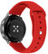 Kompatibel mit Huawei Watch GT2 Armband 42mm Silikon Sportarmband für Damen Herren, Ersatzarmband Weiches Einstellbar 20mm Uhrenarmband für Huawei Watch GT2 42mm (Rot,20mm)