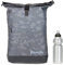 Sieber Kurierrucksack Rucksack Bench Classic mit Laptopfach 19 Liter Large A4 mit Geheimfach 64180 + Trinkflasche (Camouflage Grau 5900)