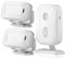 Motion Sensor Doorbell for Business Entry, Store Welcome Buzzer Monitor, Outdoor Door Chime Kit: Infrared Motion Sensor Detector for Elderly Caregiver Reminder - LED Indicators