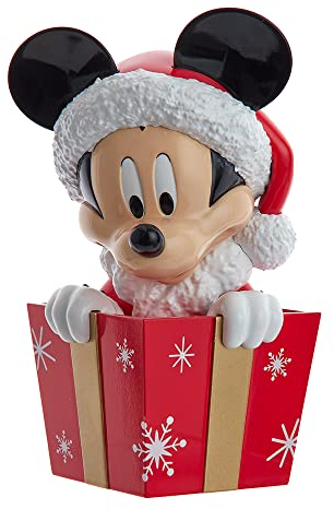 Kurt Adler Unbeleuchtete Disney© Mickey in Present Baumspitze, 20,3 cm
