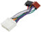 ISO Auto Radio Drahtseil Kabelbaum Stereo-Adapter, Radio ISO Kabelbaum Kunststoff Flexible CD Player Adapter Ersatz für MITSUBISHI Lancer Pajero
