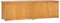 Keketa Gartenbox mit Ausreichend Stauraum Garten Aufbewahrungsbox Auflagenbox Gartentruhe Kissenbox Auflagentruhe Holztruhe für Indoor und Outdoor 175x50x55 cm Massivholz Teak