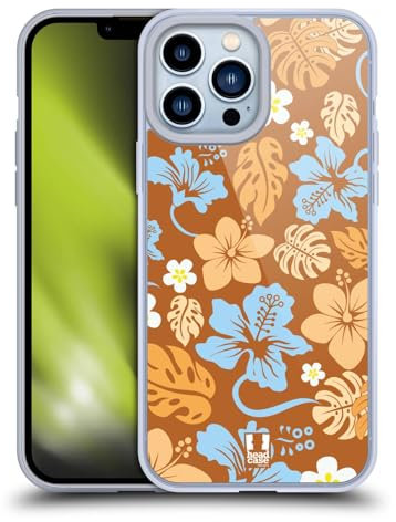 Head Case Designs Medley Hawaiianer Muster Soft Gel Handyhülle Hülle kompatibel mit Apple iPhone 13 Pro Max