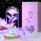 Eterna Rosa Bella e La Bestia, Fiori di Rosa con Luce a LED in Cupola di Vetro Regalo per La Festa della Mamma Valentino Compleanno Anniversario Matrimonio, Idee Regalo per Lei
