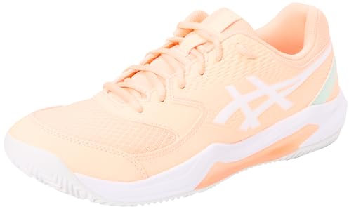 ASICS Damen Gel-Dedicate 8 Padel Sneaker, Mint Tint White, 35.5 EU