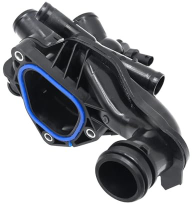 UOIENRT 11538674895 Engine Coolant Thermostat Housing Assembly Replacement for 2011-2016 N16 Mini Cooper Convertibles N18 Mini Cooper S JCW 1.6L L4, 11538671513 11537647305 TM46105