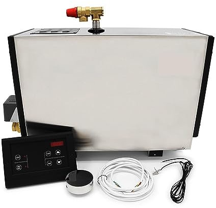 Dampfbadgenerator Luxuriöser kommerzieller 12-kW-Dampf-Duschbad-nerator, Dampfmaschine, Nassdampfmaschine, Haushalts-Dampferzeur für die Sauna-Bad-Dusche zu Hause