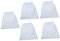Ipetboom Nail Dust Collector Bag Set 5 Pack Non-woven Dust Collector Bag for Vacuum
