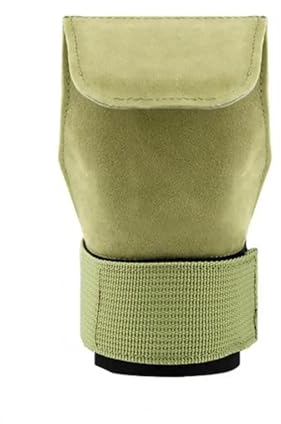 WLTYSM Manique Gym Gants de Musculation légers avec Coussinet de poignée, imperméables, Protection des Mains, Gants de poussée à Barre Horizontale utiles (Color : Grass Green)