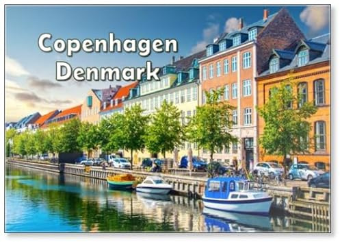 Kühlschrankmagnet Kopenhagen Dänemark Design 3