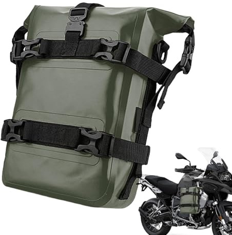 Wpsagek Motorrad-Zubehörtasche, Motorrad-Stoßstangentasche, Werkzeugtasche - Motorradtaschen Sturzbügel Rahmentasche Gepäckpaket | Motorseitentaschen mit großem Fassungsvermögen, Reisetaschen für