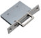 Flush Mount Door Pull, Zinc Alloy Pocket Door Handle Brushed Flush Mount Pocket Door Hardware Pocket Door Edge Pull Sliding Pocket Door Bathroom Mortice Lock(Silver)