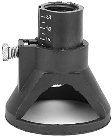 NDNCZDHC Rotary Multi Tool Cutting Guide Attachments, Plastic Electric Grinder Locator Cap for Fixing Drill Bits, Milling Cutters