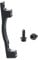 Remeiven Disc Brake Adapter for Mountain Bike, Post/Side Mount Adapters for 160/180 /203/140 mm Disc Brake Rotor Front Rear Mounting (PM-F/R203)