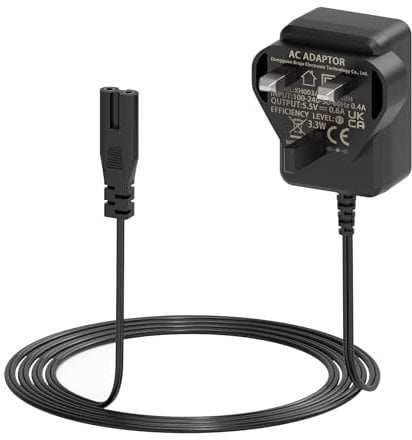Jippofu 5.5V Charger for Karcher Window Vac Cleaner WV1,WV1 Plus,WV2,WV2 Plus,WV5,WV5 Premium,WV60,WV60 Plus,WV70,WV75,WV75 Plus,Karcher Window Vacuum Cleaner Charger Power Cord