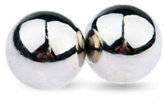 jinqian magnetische Brustclips ohne Piercing Nippelklemmen Penisring bdsm Spielzeug für Anfänger und Fortgeschrittene Hochwertiges Magnetisches Metall Sex Spielzeug für die Frau und Paare（6mm）