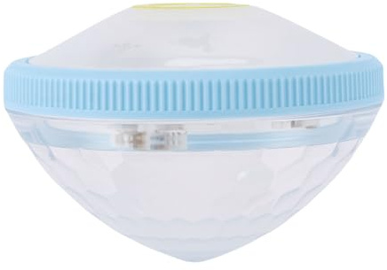OVAQUIXI Schwimmende Poolleuchte, LED-Unterwasserleuchte mit 8 Farbwechsel-wasserdichtem Design, Energieeffiziente Akzentbeleuchtung für Pools und Teiche