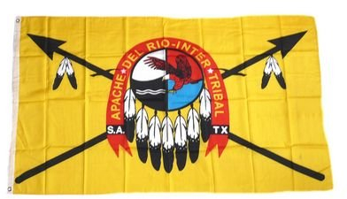 Fahne/Flagge Indianer - Apachen NEU 90 x 150 cm