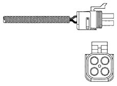Delphi ES20273-12B1 Lambda Sensor