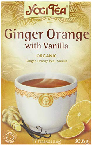 Yogi Tea Ginger Orange with Vanilla Tea 17bag (Pack of 6)