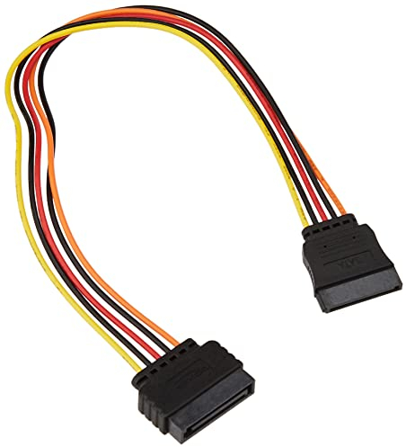 DeLOCK 60131 - Cable SATA (0.3 m, SATA 15-pin, Macho/Hembra)
