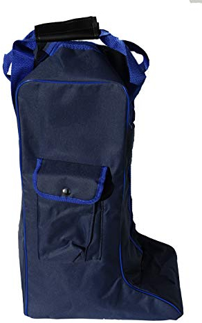 Rhinegold Borsa Lunga per Stivali, Colore Blu Navy, Taglia Unica