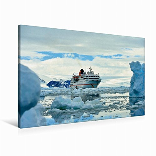 Premium Textil-Leinwand 90 x 60 cm Quer-Format Weddellmeer, Antarktis | Wandbild, HD-Bild auf Keilrahmen, Fertigbild auf hochwertigem Vlies, Leinwanddruck von Hans-Gerhard Pfaff