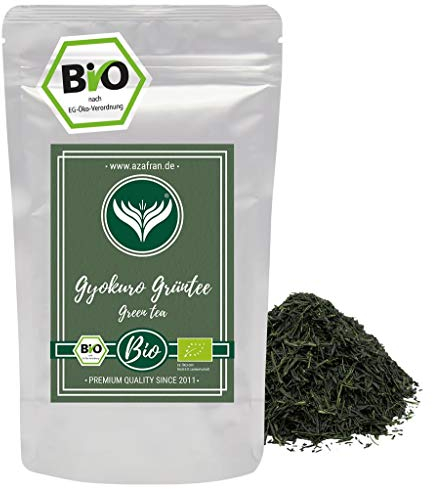 Azafran BIO Gyokuro Tee - Japanischer Premium Grüntee 1st Flush - Original aus Japan 125g