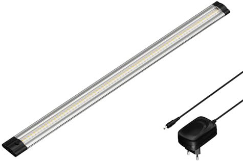 parlat LED Unterbau-Leuchte SIRIS mit Netzteil, flach, 50cm, 655lm, weiß
